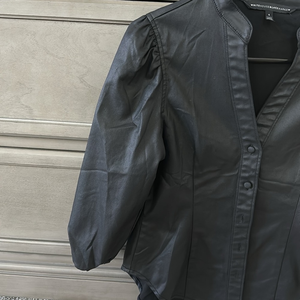 Coated Button Down - image 3